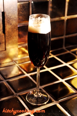 Black Velvet Cocktail