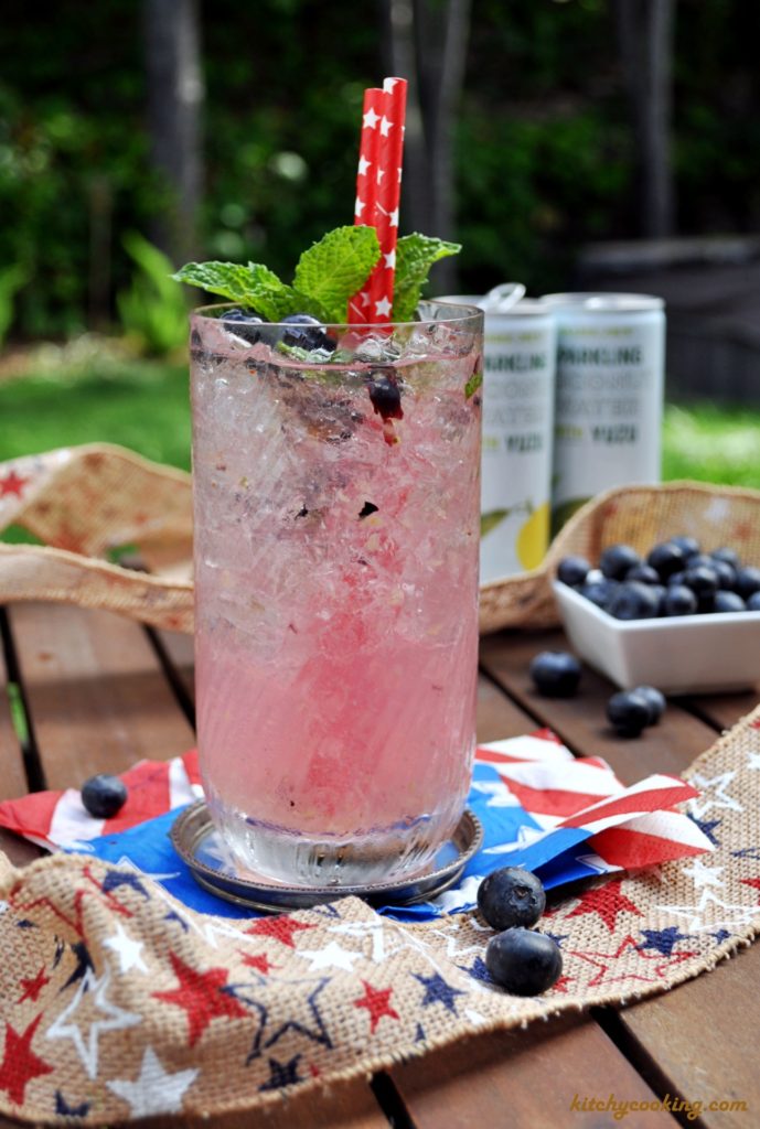 Cooking Blueberry - Kitchy Coconut Mojito